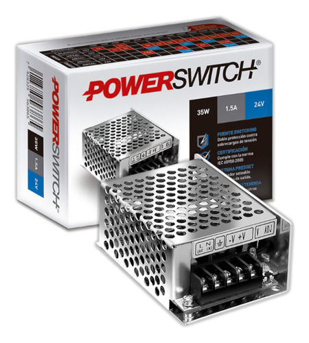 Fuente De Alimentacion Switching 35w 24v 1.5a