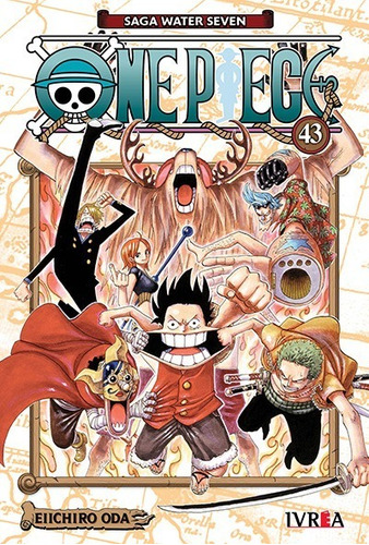 Manga One Piece Tomo #43 Ivrea Argentina