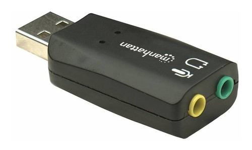 Convertidor Manhattan Tarjeta Sonido 5.1 Usb A 3.5mm