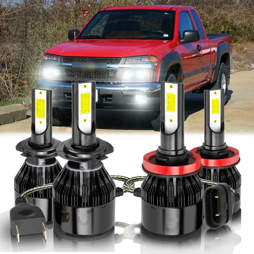 Kit H7 H11 Led De Haz Alto/bajo Para Chevy S10 Pickup 96-97