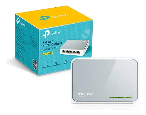 TL-SF100SD SWITCH TPLINK NO ADM 5 PTOS RJ4510 100 MBPS