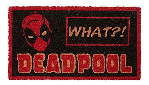 Alfombra Limpiapies Deadpool Whaat?- Marvel