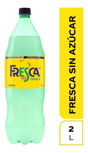 Refresco Fresca Zero Sabor Toronja 2 L