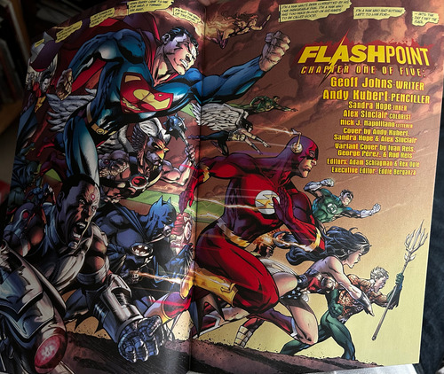 Flashpoint #1 Dc Special Edition The Flash Movie (Usado)