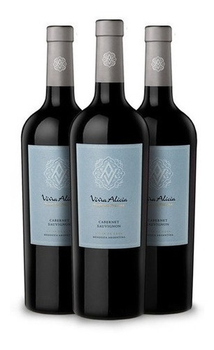 Caja Viña Alicia Paso De Piedra Cabernet Sauv Reserva X 6u