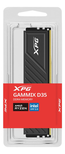 Memoria 16gb Xpg D35 Ddr4 3200mhz Gammix Black Gamer Cl16