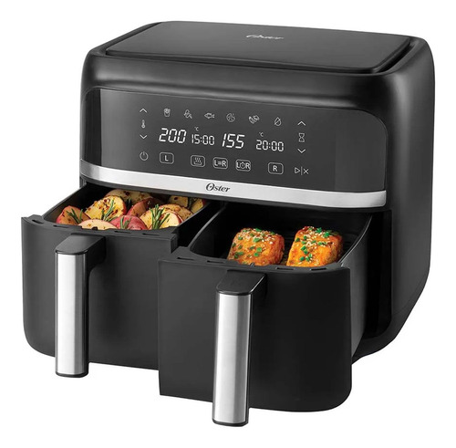  Freidora Aire Airfryer Dual Oster Diamondforce Sin Aceite