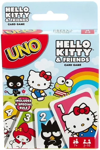 Uno Jogo De Cartas Cards Hello Kitty Pronta Entrega!