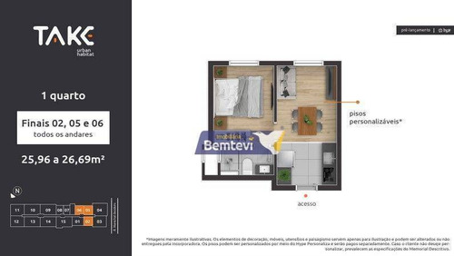 Imagem 15 de 30 de Apartamento Com 2 Dormitórios À Venda, 51 M² Por R$ 347.900,00 - Centro - Curitiba/pr - Ap2849