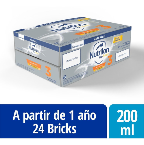 Imagen 1 de 3 de Nutrilon Profutura 3 - Brick 200 Ml X 24 Unidades