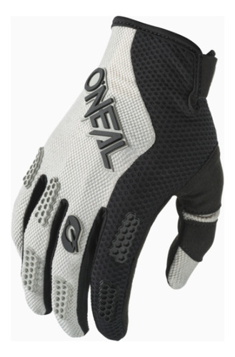 Par de guantes para motociclista O'Neal Element white talle GG