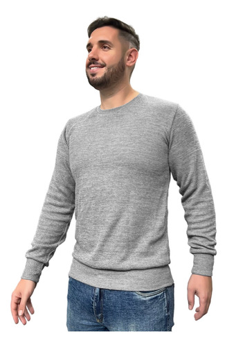 Suéter Masculino Pulover Blusa Frio Casaco Lã Tricot Social