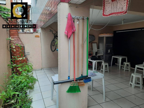Imagem 2 de 15 de Casa Triplex Com 3 Dormitórios No Gonzaguinha Em São Vicente - 485