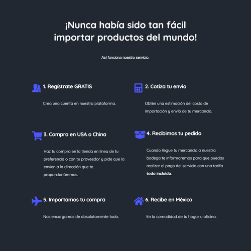Imagen 4 de 10 de Compra Usa Estados Unidos China Y Recibe Mexico Importación