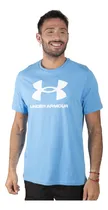 Comprar Remera Under Armour Sportstyle Logo Hombre Training Azul