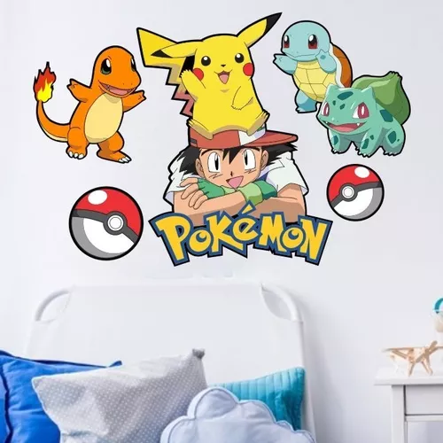 Adesivo Decorativo Pokemon Pequeno