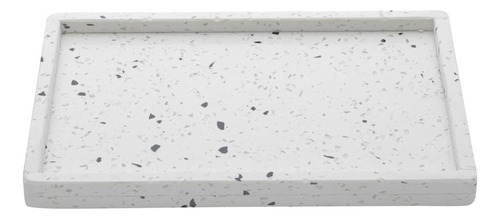 Bandeja Lyor Terrazzo De Mármore 27cm X 17cm X 2cm