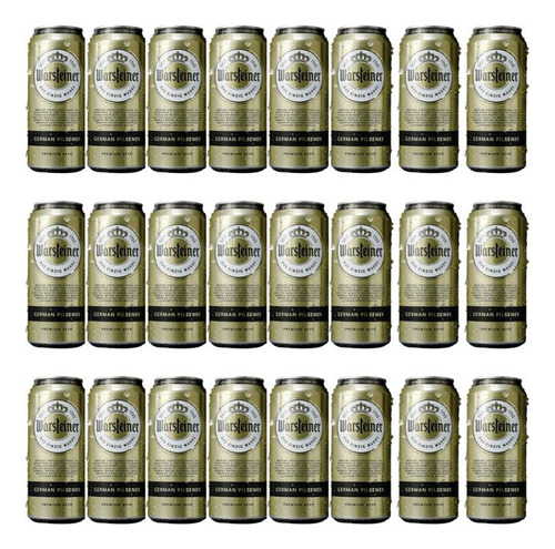 Cerveza Warsteiner Rubia Lata 473ml Pack X24 - Fullescabio