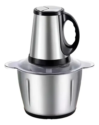 Processador 5l Inox Elétrico Triturador Carne Legumes Cinza 220v
