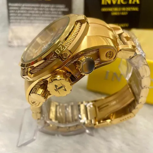 Invicta bolt hotsell zeus gold skeleton
