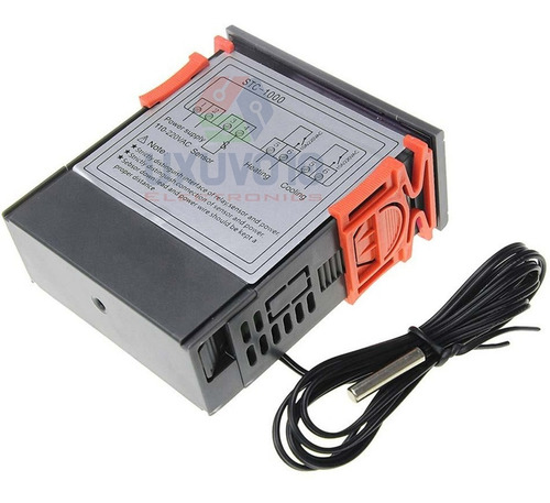 Controlador Digital Temperatura Termostato Stc 1000 + Sensor