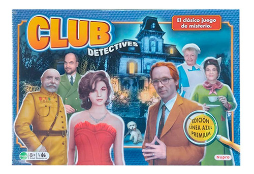 Juego De Mesa Club Detectives Nupro - Dgl Games & Comics