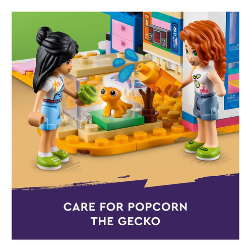 Lego Friends Lianns Room, Conjunto De Quarto Com Tema De