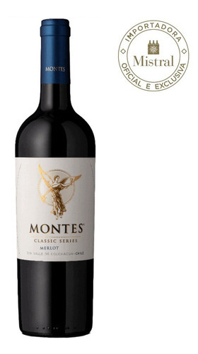 Vinho Tinto Montes Merlot Reserva 2021 Viña Montes 750ml