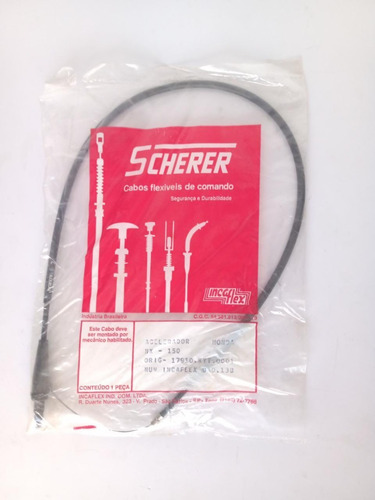 Cabo Acelerador Honda Nx 150 1889/1991 Scherer 