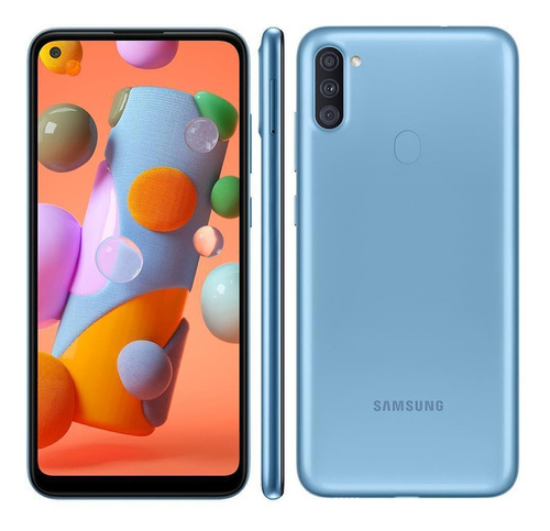 Smartphone Samsung Galaxy A11 Sm-a115m 64gb - Azul