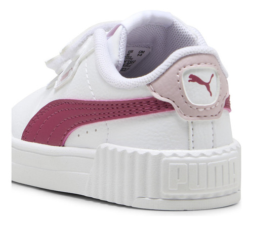 Zapatilla Puma Carina 3.0 V Inf Blanco Niña