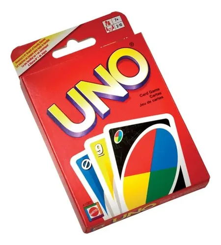 Juego Cartas Uno Mattel Licencia Original Ruibal 7600