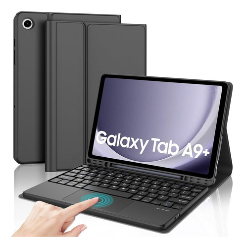 Funda Smart Case Touchpad Keyboard For Samsung A9+ Plus
