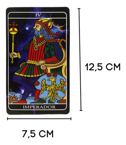 Kit 3 Baralhos Tarô Bruxa Universal Grande- O Modelo