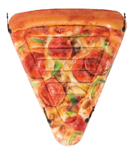 Colchoneta Inflable Pizza Intex 58752 175x145 Cm Cc Color Amarillo