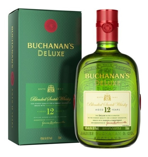 Whisky Buchanan´s 12 Años 750cc