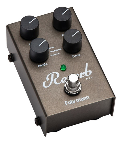 Pedal Reverb Fuhrmann Cabo Guitarra Rv1 Som Fantastico 