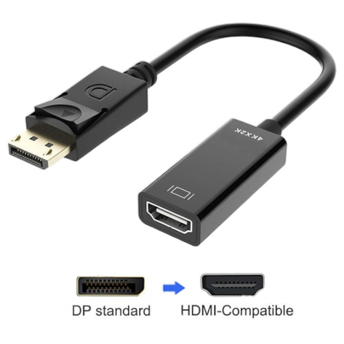 Convertidor Adaptador Dp Displayport Macho A Hdmi Hembra 4k