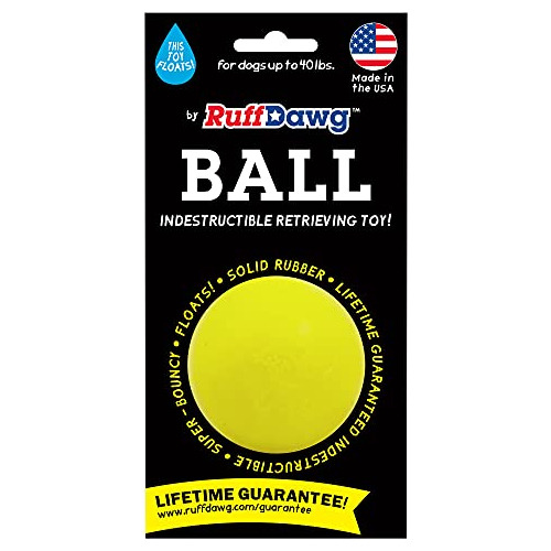 Juguete Para Perros Ruff Dawg Ball Regular, Mediano