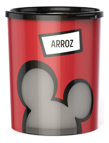 Porta Mantimentos Para Arroz Mickey Mouse 3,8l - Potte