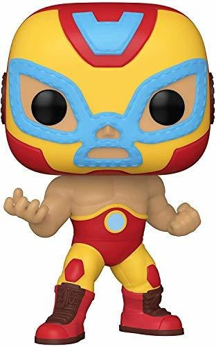 ¡funko Pop!marvel: Luchadores - Iron Man Multicolor, 9cclo