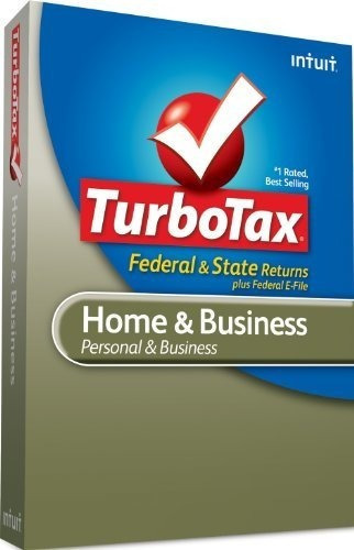 Turbotax Home And Business Federal E-file State 2010 -
