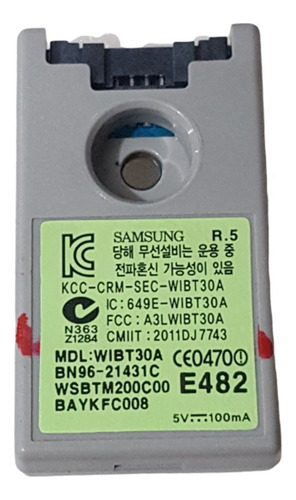 Modulo Bluetooh Tv Samsung Un40es6800 Bn96-21431c Wibt30a