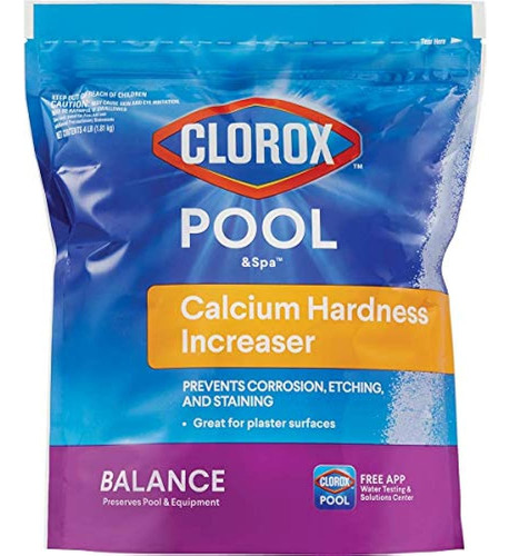 Clorox Pool & Spa 12204clx Incrementador De Dureza De Calcio