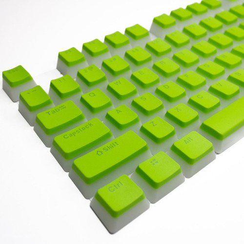 Imagen 1 de 1 de Keycaps Set Pudding Verde Limon