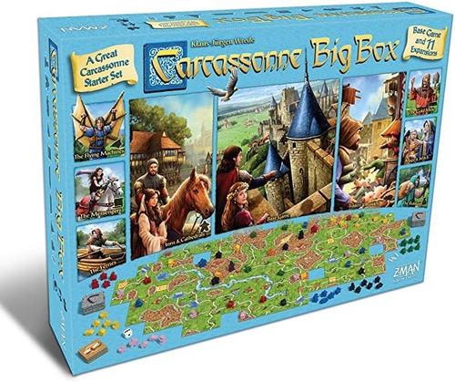 Juegos De Mesa Carcassonne Grande De La Caja 2017 De Edge En