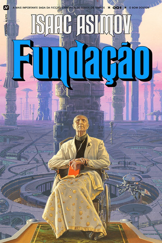 Fundação, de Asimov, Isaac. Série Série Fundação (1), vol. 1. Editora Aleph Ltda, capa mole em português, 2020