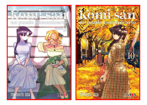 Combo Komi-san No Puede Comunicarse 9 Y 10 - Manga - Ivrea