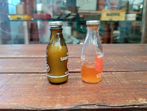 2 Botellitas Miniatura La Martona Santa Brigida Ref. 711 (Usado)