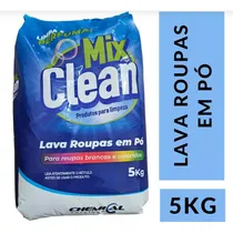 Comprar Sabão Em Pó Para Roupas Brancas E Coloridas 5kg Mix Clean